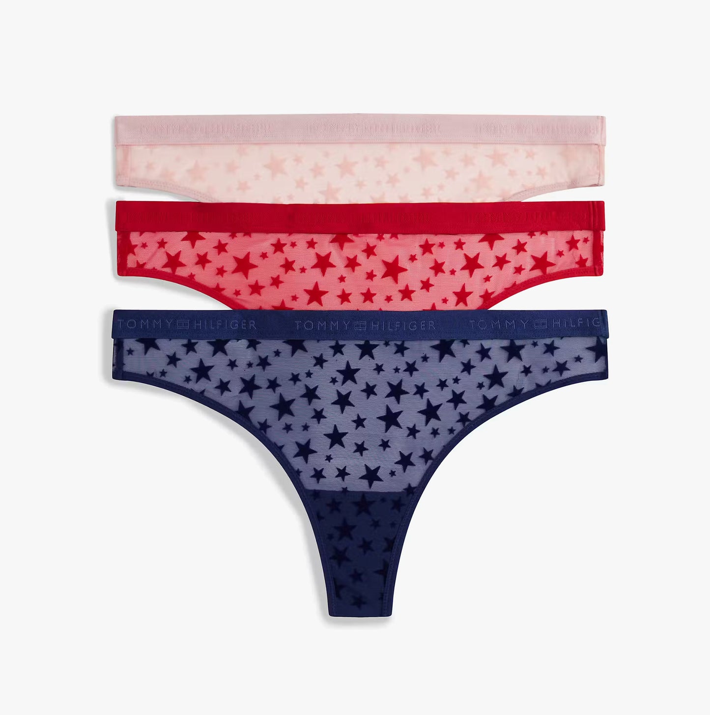 Tommy Hilfiger UW0UW06135 GIFT 3 PACK THONG Womens Thong Multicoloured