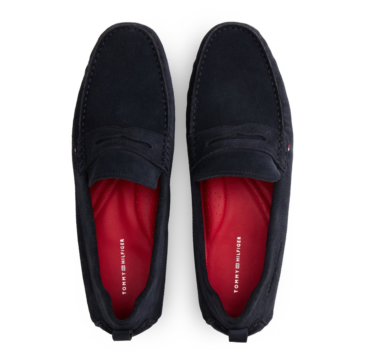 Tommy Hilfiger CORE HILFIEGR SUEDE Mens Moccasins Desert Sky