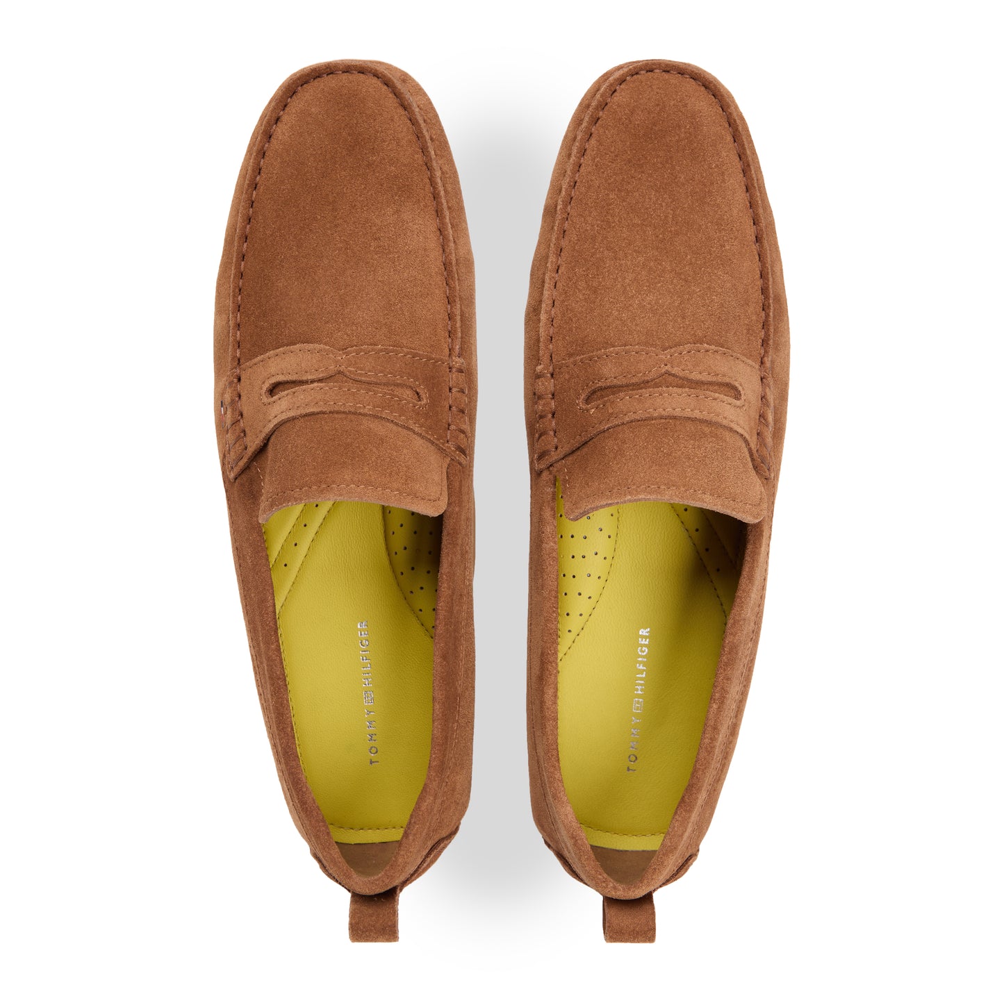 Tommy Hilfiger CORE HILFIEGR SUEDE Mens Loafer Shoes Coconut Grove