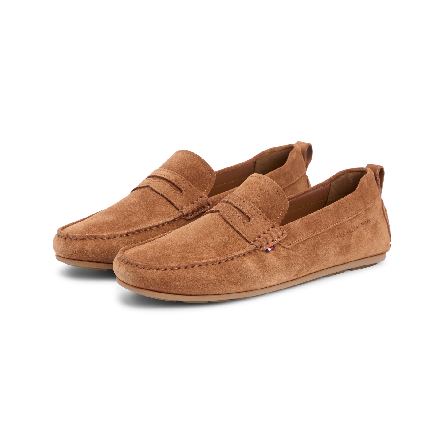 Tommy Hilfiger CORE HILFIEGR SUEDE Mens Loafer Shoes Coconut Grove