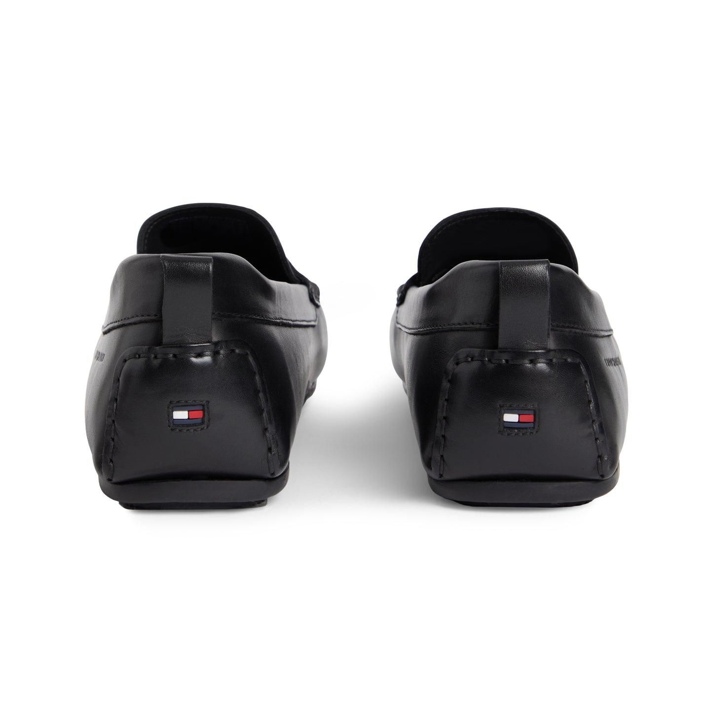 Tommy Hilfiger SCORE HILFIGER LEATHER Mens Driving Loafers Black