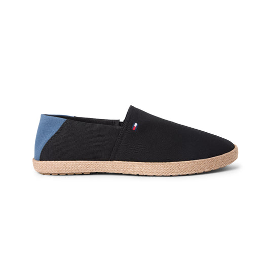 Tommy Hilfiger CORE HILFIGER Mens Espadrille Shoes Black