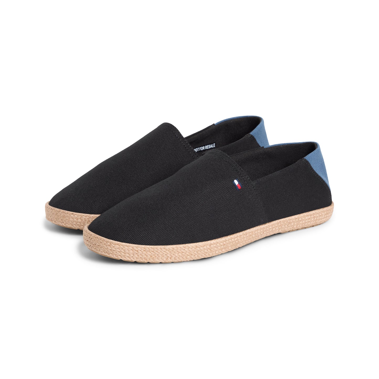 Tommy Hilfiger CORE HILFIGER Mens Espadrille Shoes Black