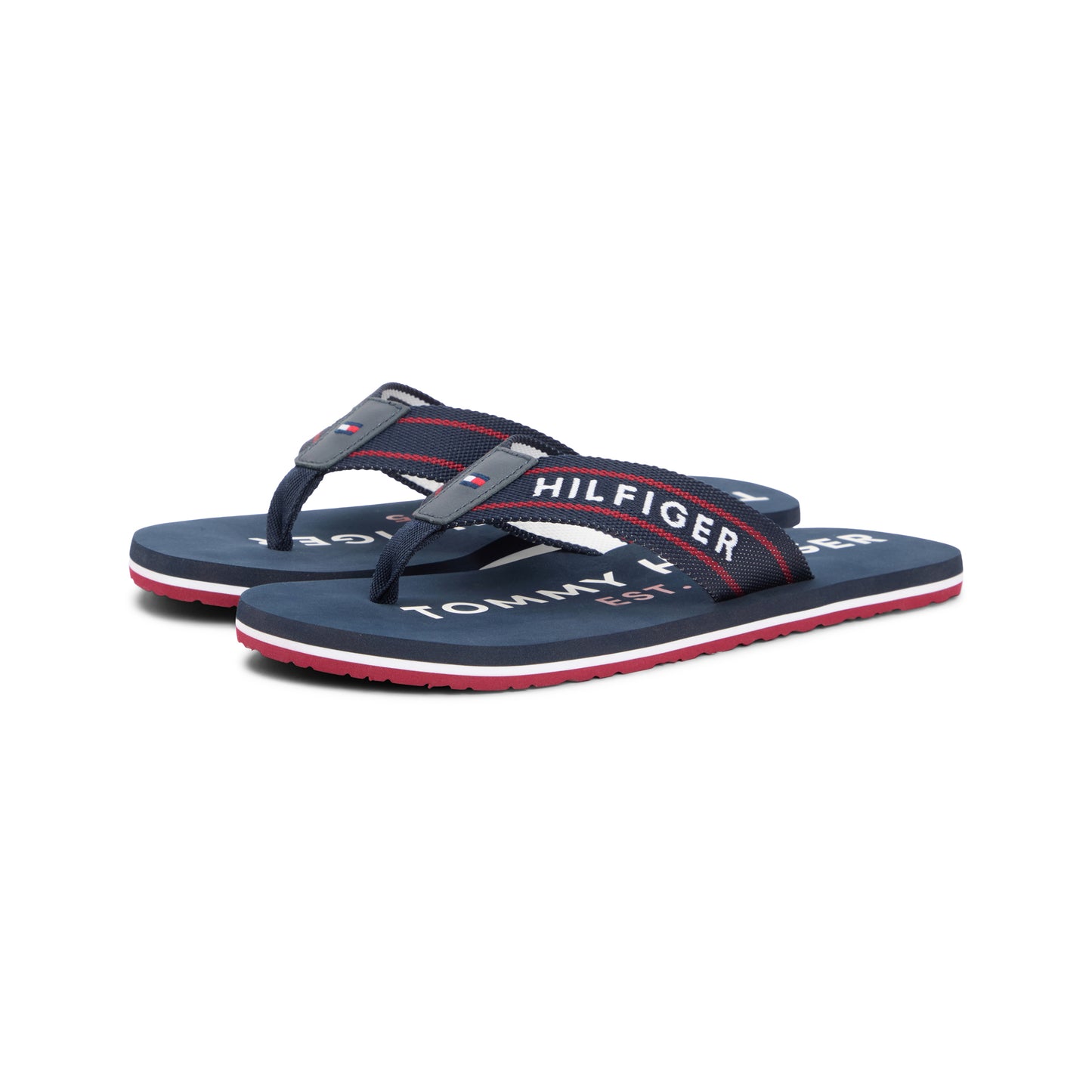 Tommy Hilfiger SPORTY HILFIGER Mens Toe-Post Sandals Desert Sky