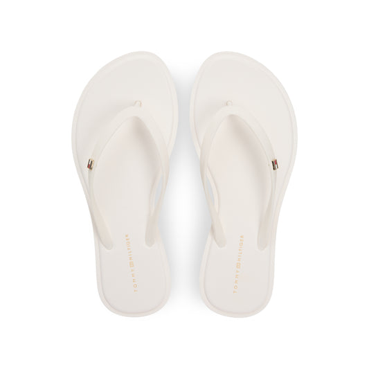 Tommy Hilfiger SCANDI SUMMER Womens Toe-Post Sandals Ecru