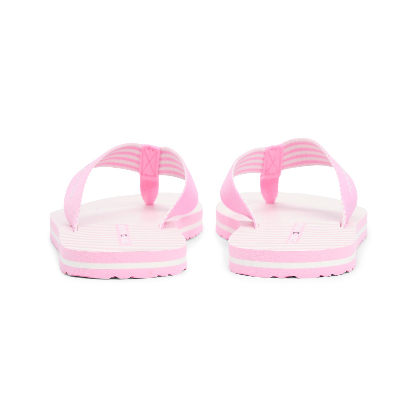 Tommy Hilfiger ITHACA STRIPE Womens Toe-Post Sandals Rose Petal