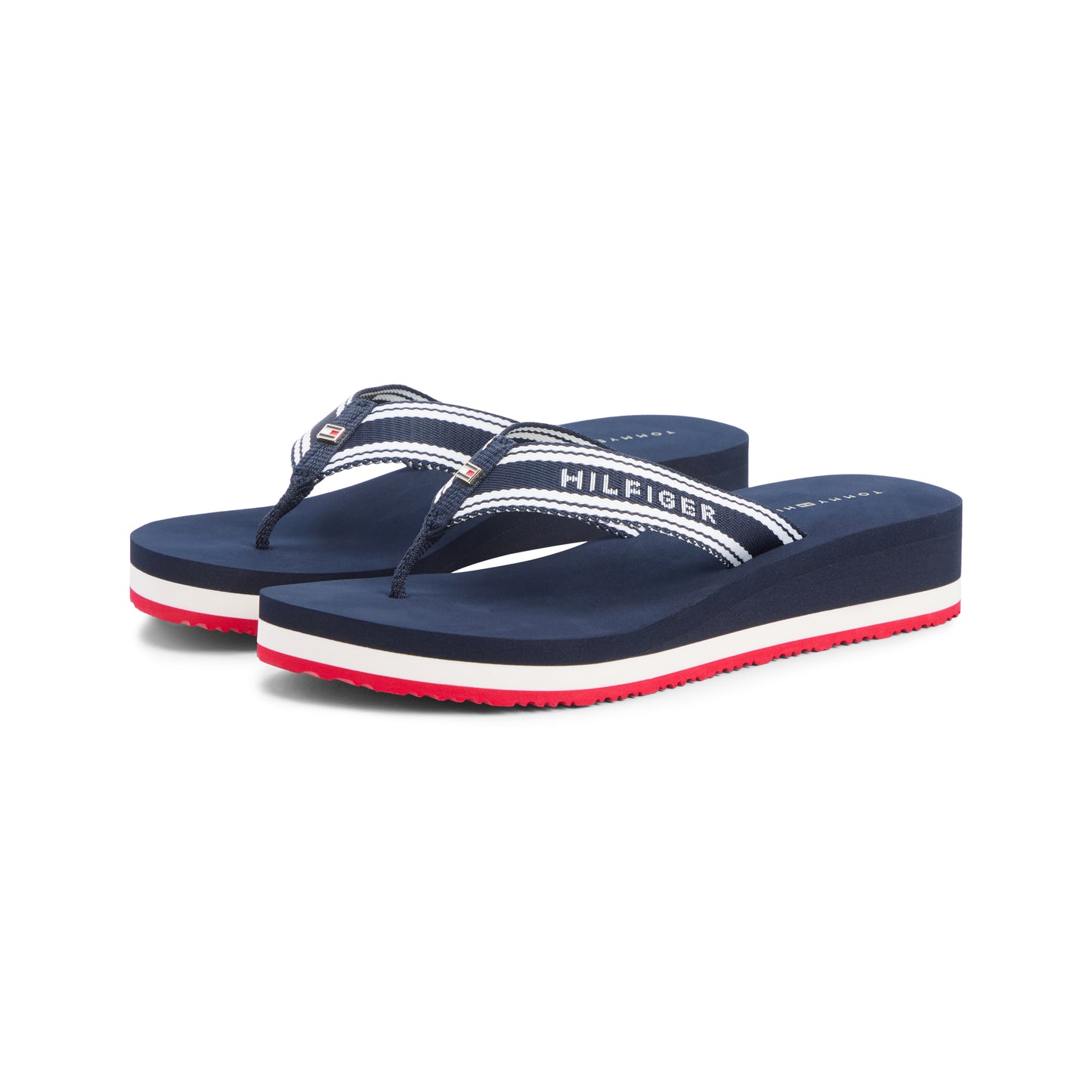 Tommy Hilfiger FLAG PRINT SUMMER Womens Toe ring Sandals Rwb