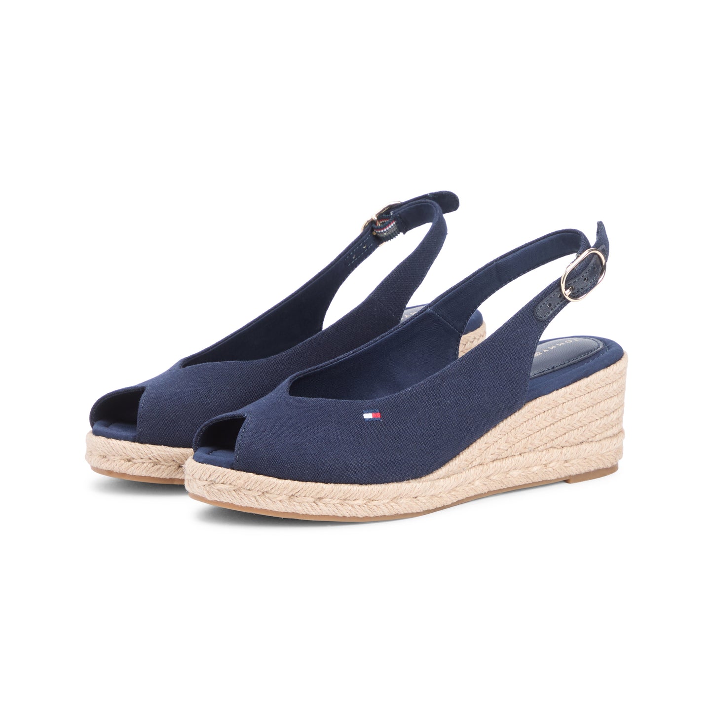 Tommy Hilfiger MID WEDGE Womens Wedge Sandals Space Blue