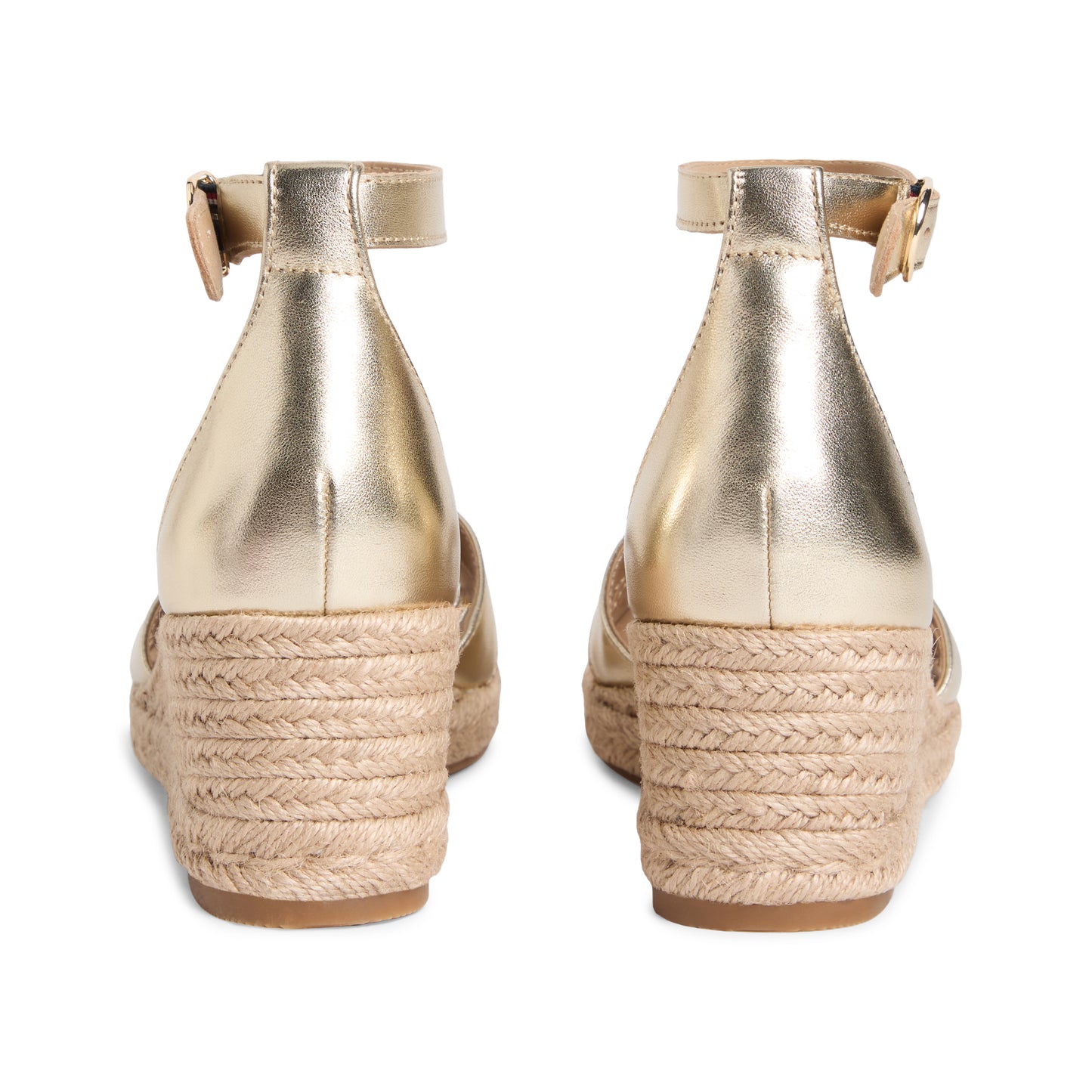 Tommy Hilfiger MID WEDGE Womens Wedge Sandals Gold