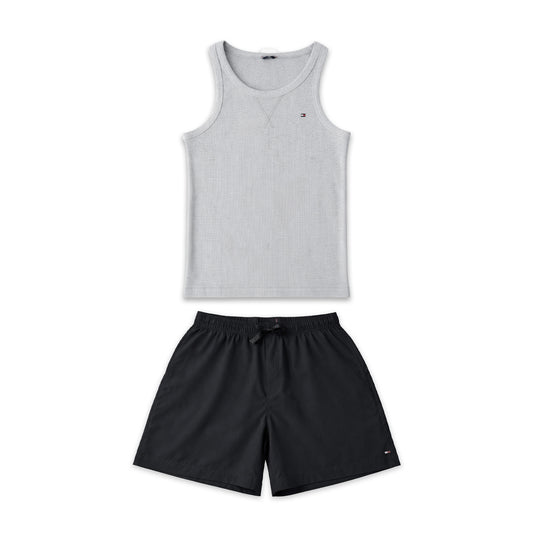 Tommy Hilfiger TANK & WOVEN SHORT Set Mens Pyjama Set Multicoloured