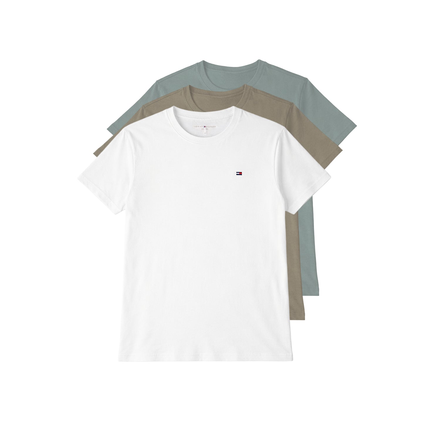Tommy Hilfiger SS TEE Mens T-Shirt Multicoloured