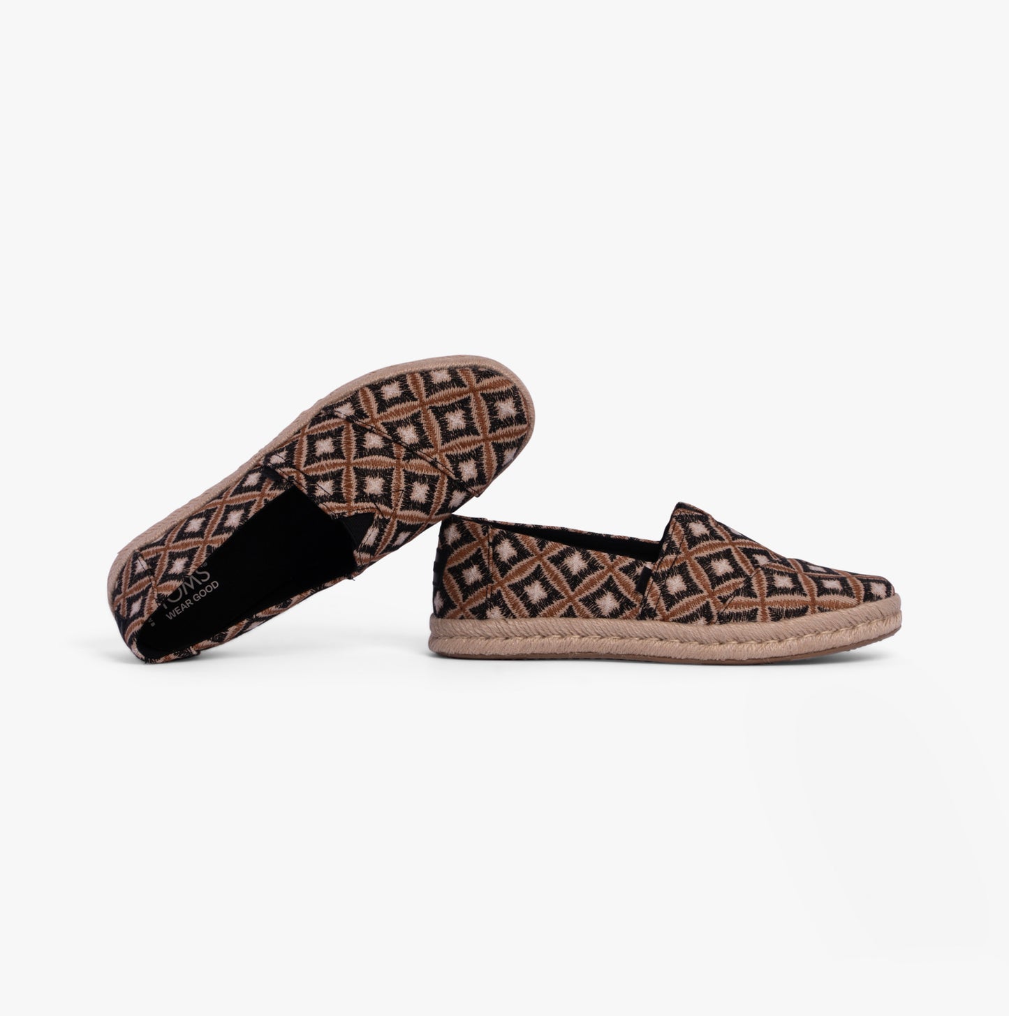 ALPARGATA ROPE 2.0 Womens Espadrilles Geo Black