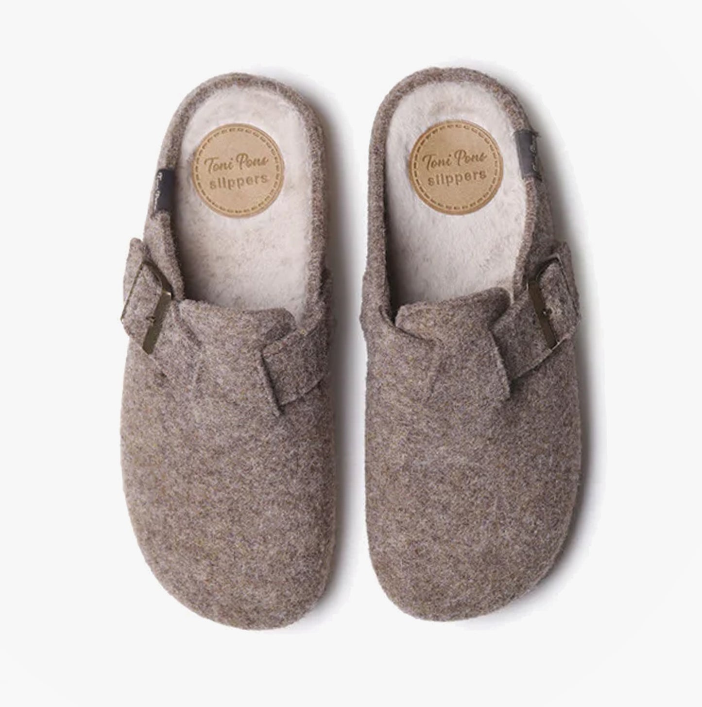 Toni Pons MIMA-FP Womens Mule Slippers Taupe