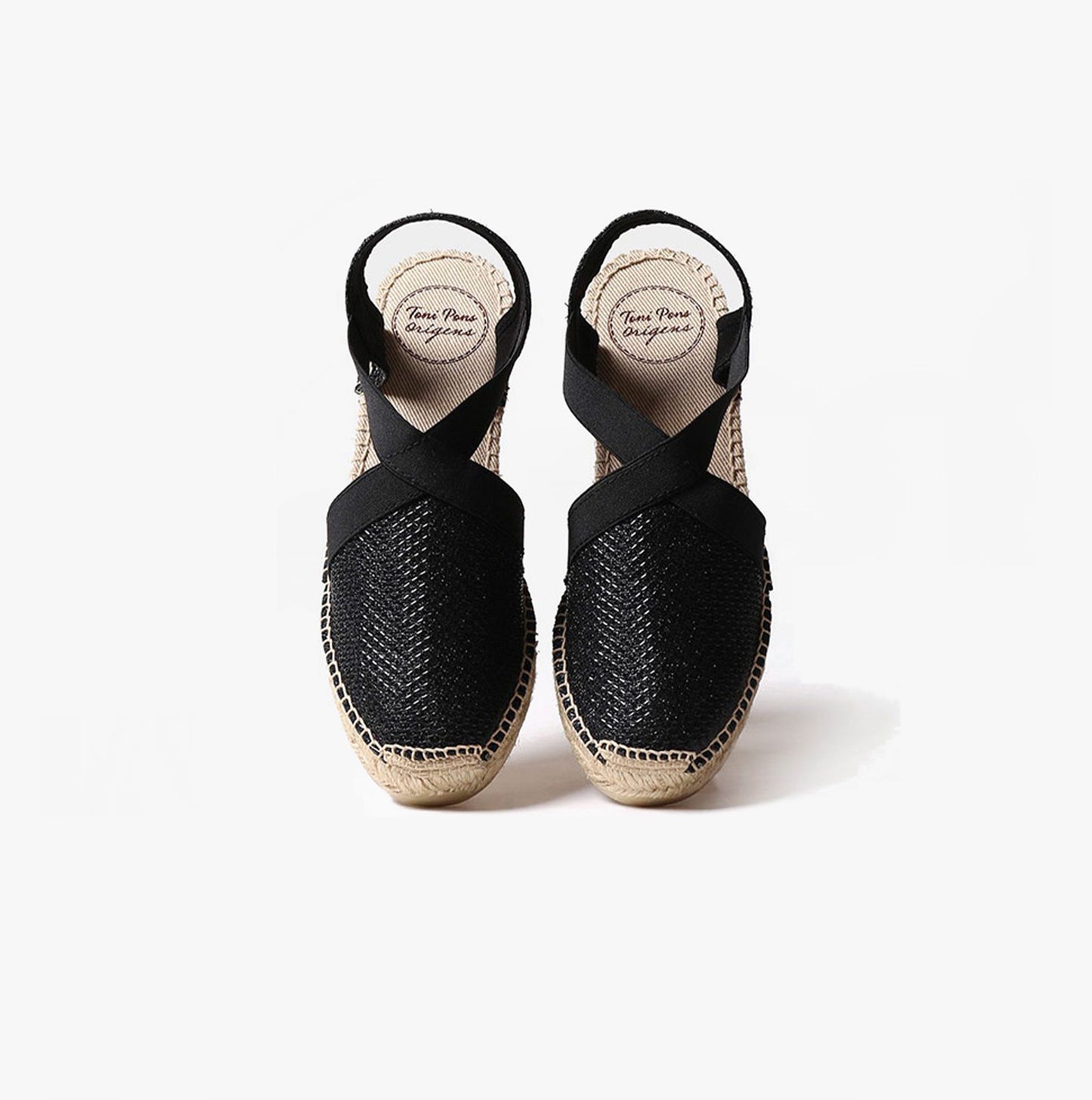 Toni Pons TRITON Womens Espadrille Sandals Black