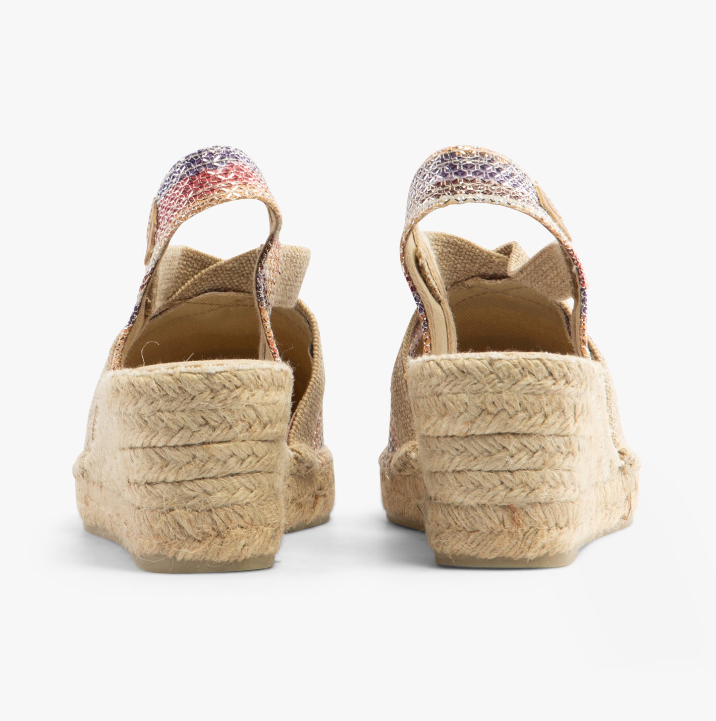 Toni Pons TRITON Womens Vegan Wedge Espadrilles Multi