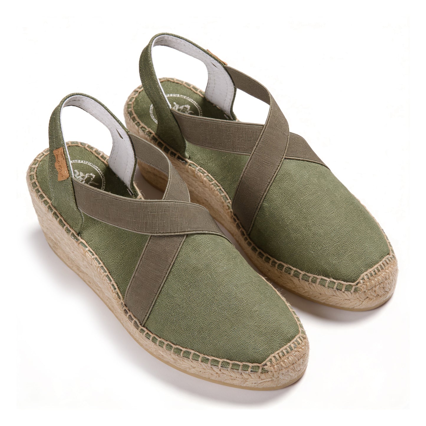 Toni Pons TER Womens Wedge Sandals Forest