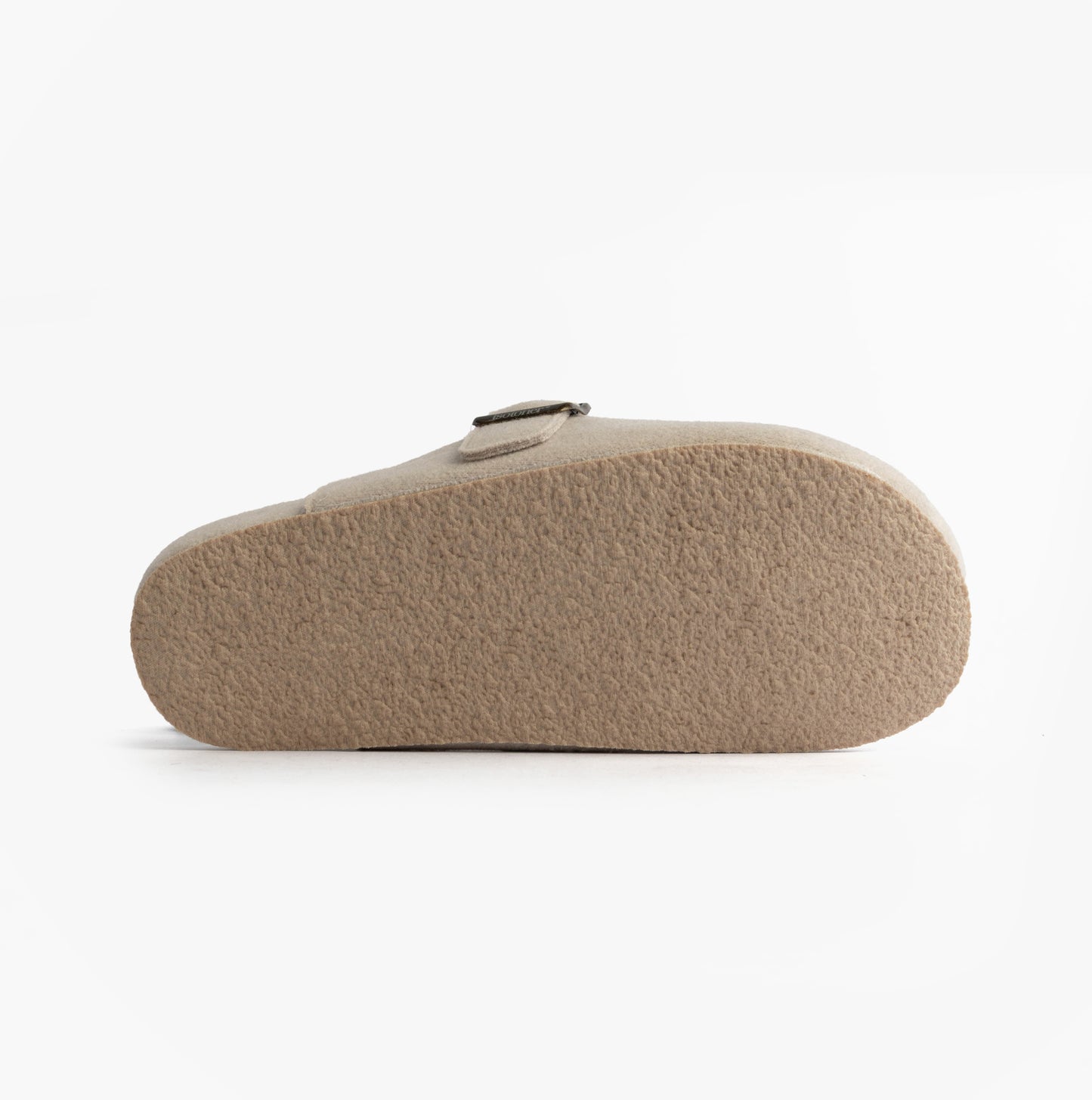 Totes Isotoner FELT CLOG Womens Clog Mule Slippers Oatmeal