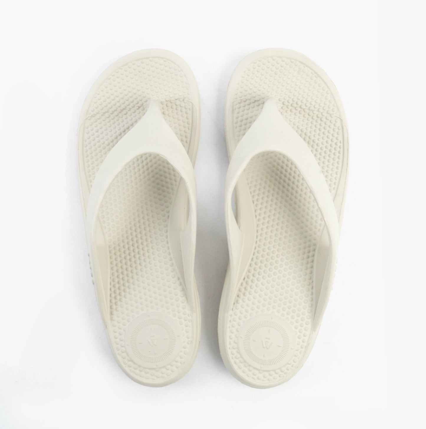 Totes Sol Bounce 0350JSTN Womens Toe Post Sandals Stone