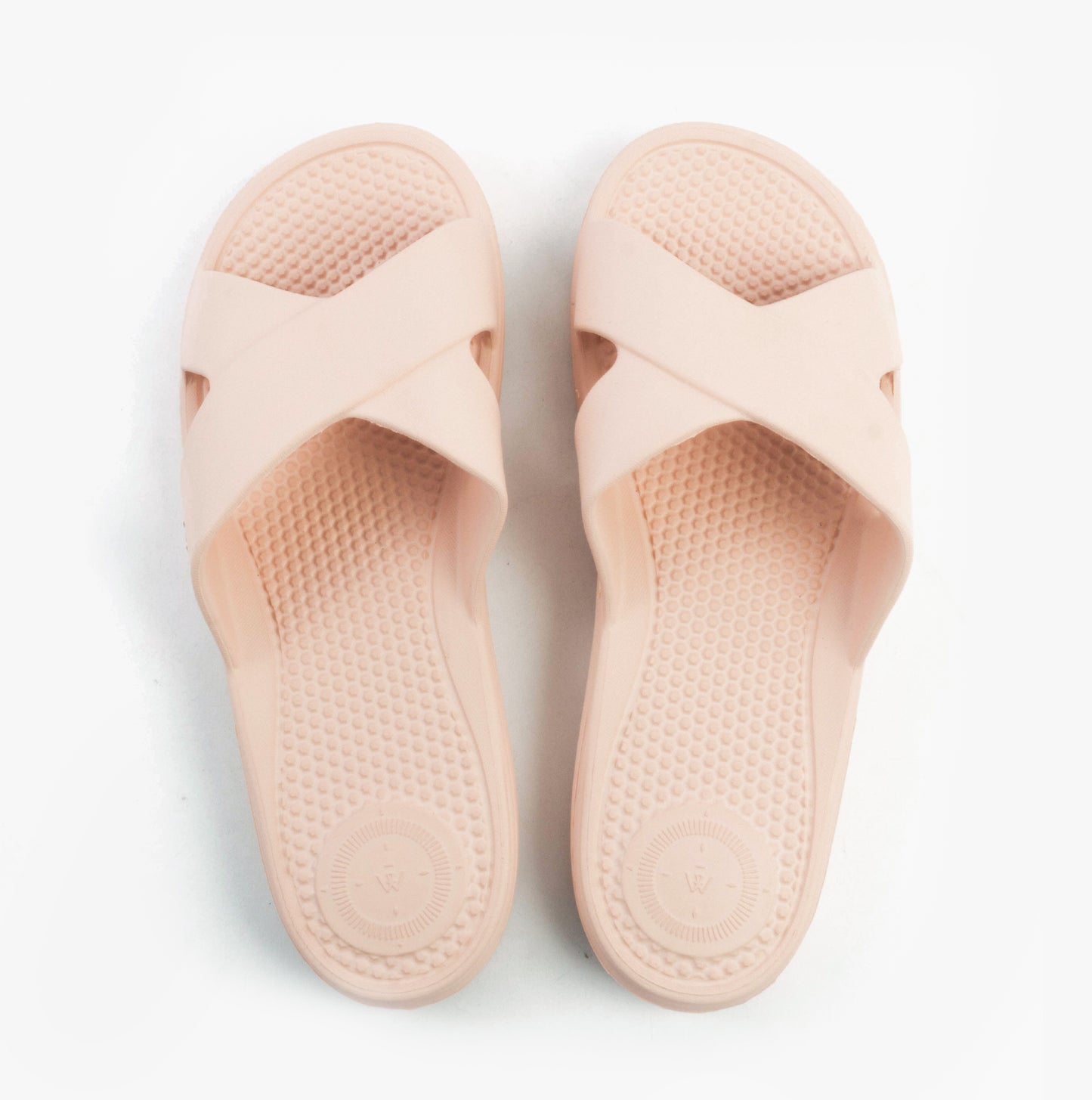 Totes Sol Bounce 0359FSND Womens Cross Slides Evening Sand