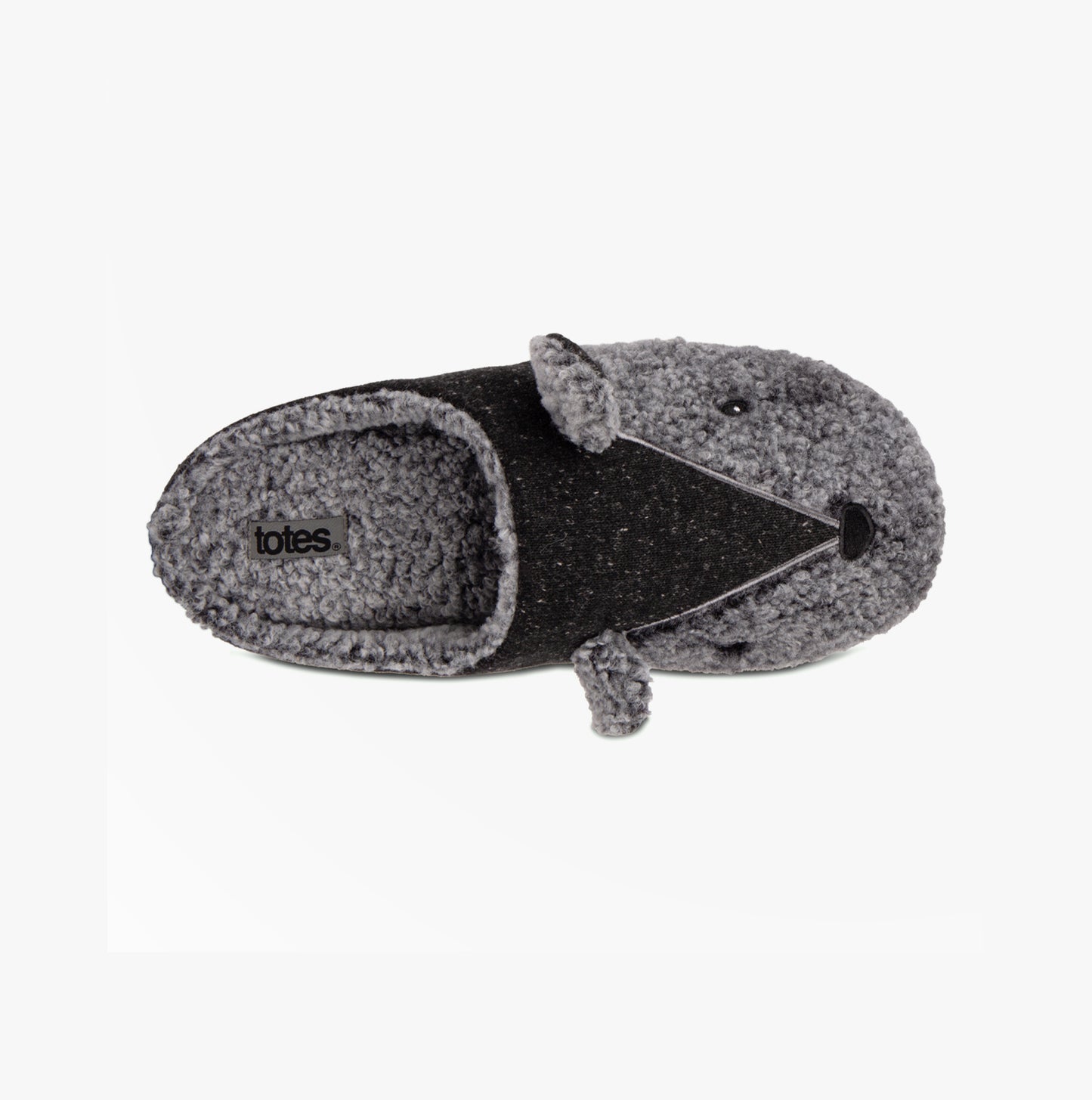 Totes Toasties NOVELTY APPLIQUE Mule Slippers Mens Novelty