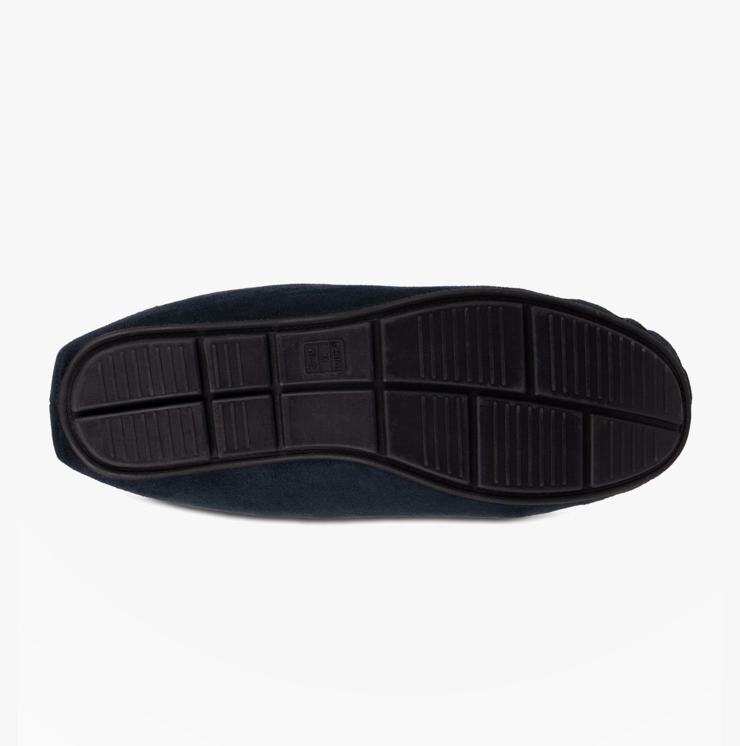 Totes Toasties SUEDETTE Moccasin Sippers Mens Navy