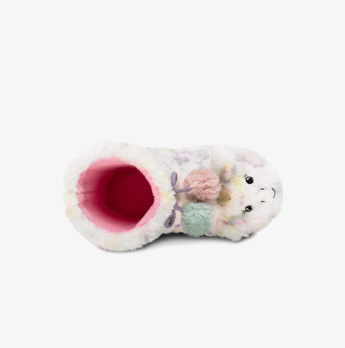 Totes Toasties MULTI FAUX FUR BOOT Slippers Kids Multi