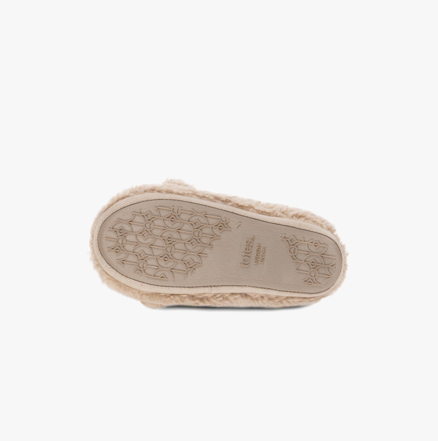 Totes Toasties NOVELTY BORG Slippers Womens Dog