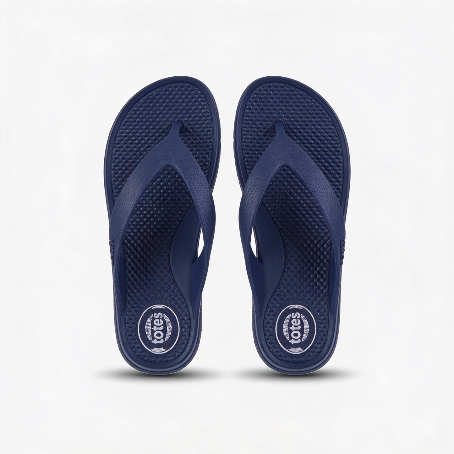 Totes Sol Bounce 0350 Womens Toe-Post Sandals Navy