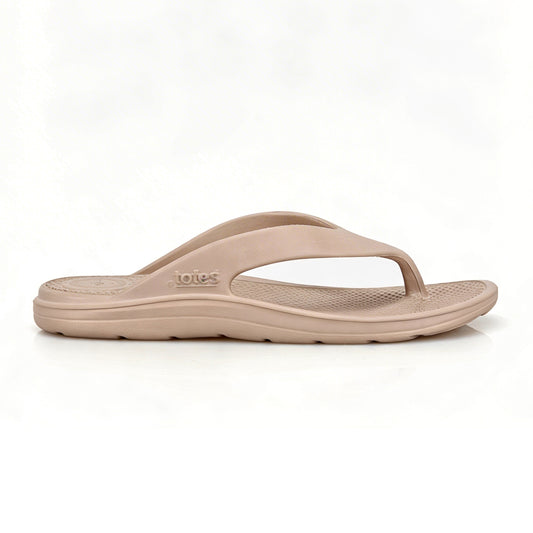 Totes Sol Bounce 0350 Womens Toe-Post Sandals Taupe