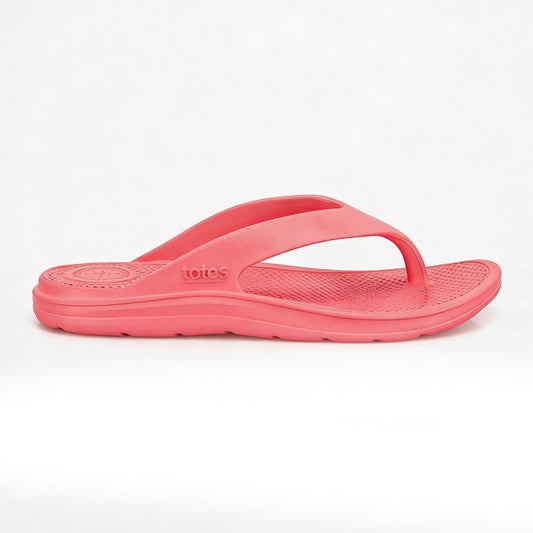 Totes Sol Bounce 0350 Womens Toe-Post Sandals Watermelon