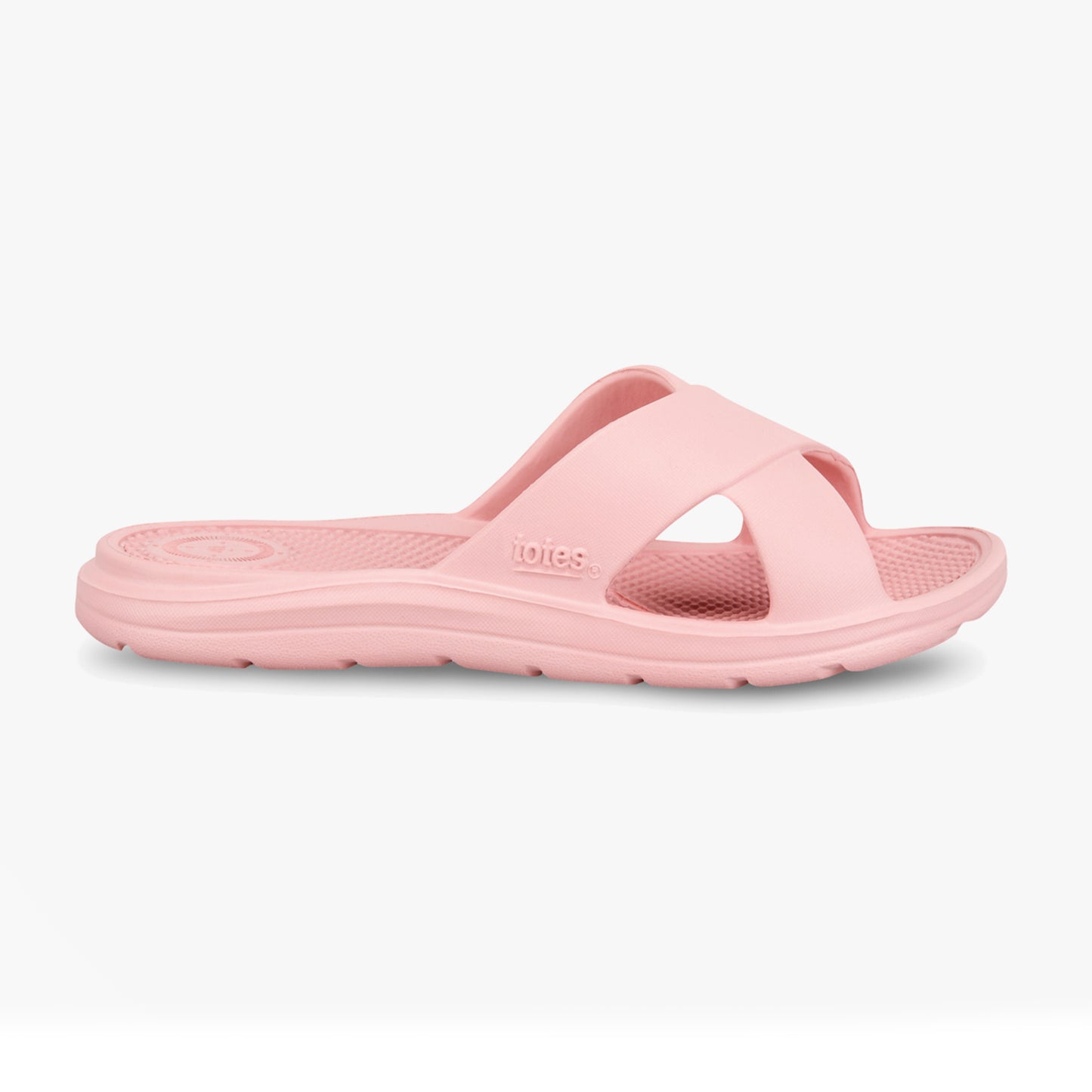 Totes Sol Bounce 0359 Womens Sliders Pink