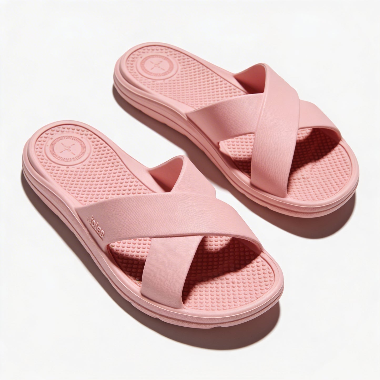 Totes Sol Bounce 0359 Womens Sliders Pink