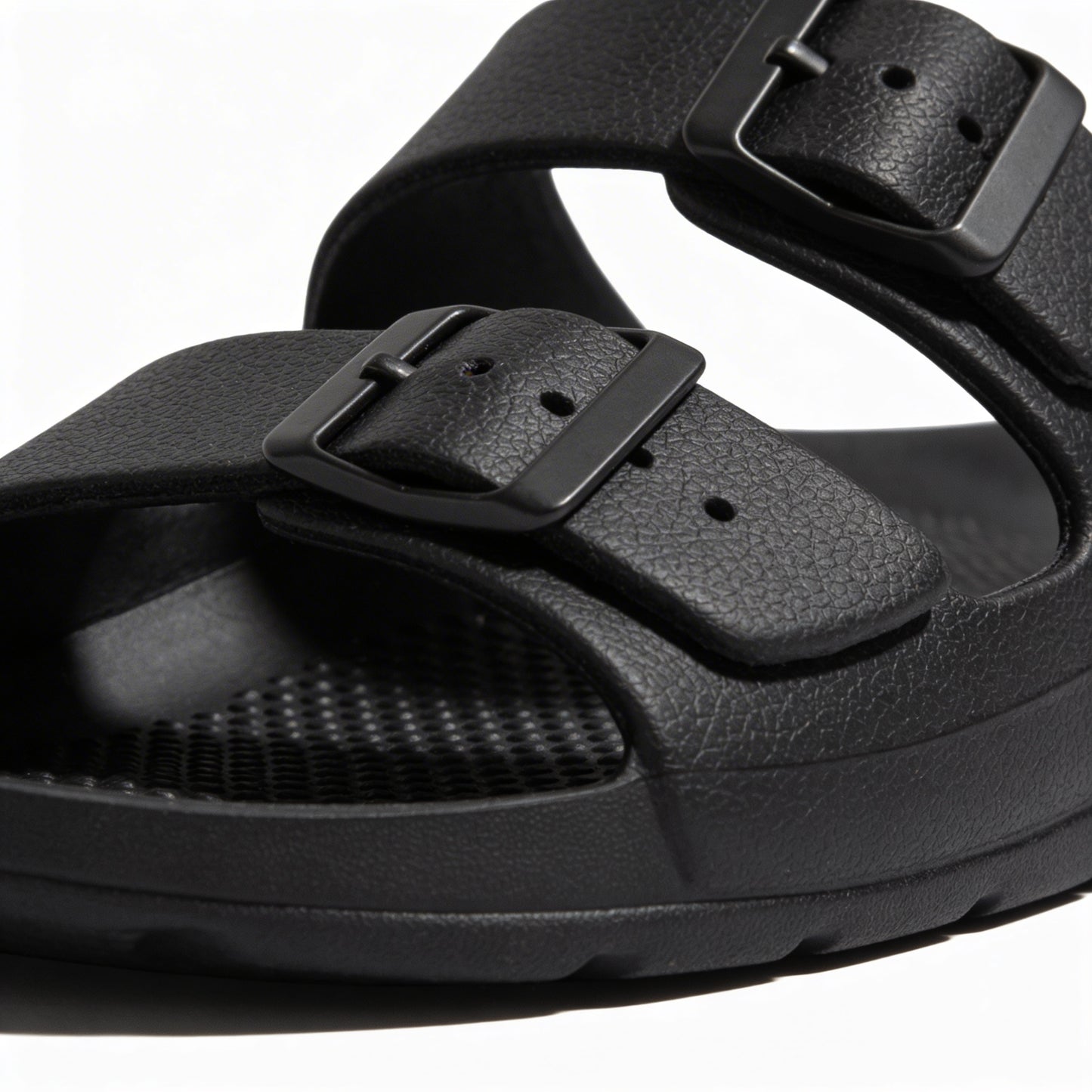 Totes Sol Bounce 0362 Mens Sliders Black