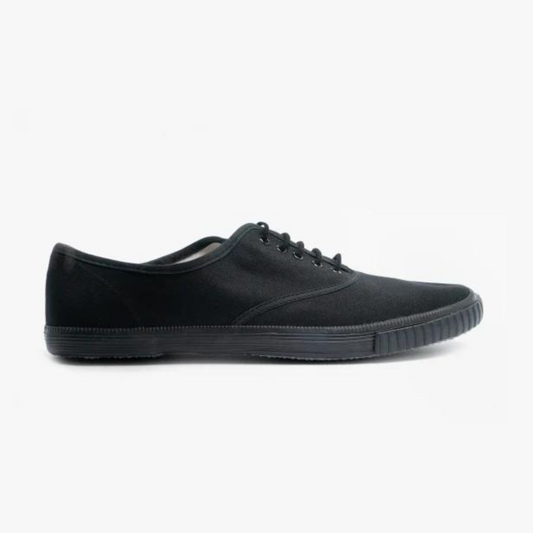 DEK NOVA Unisex Lace Plimsolls Black