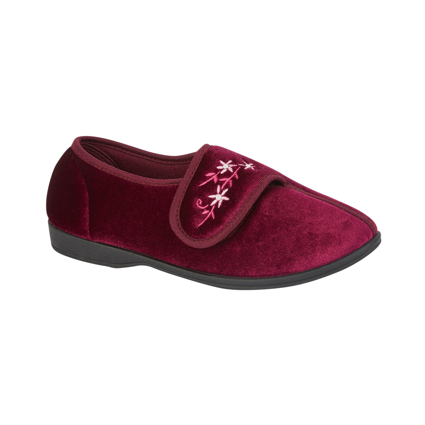 Jo & Joe VERONICA Womens Touch Fasten/Velcro Wine