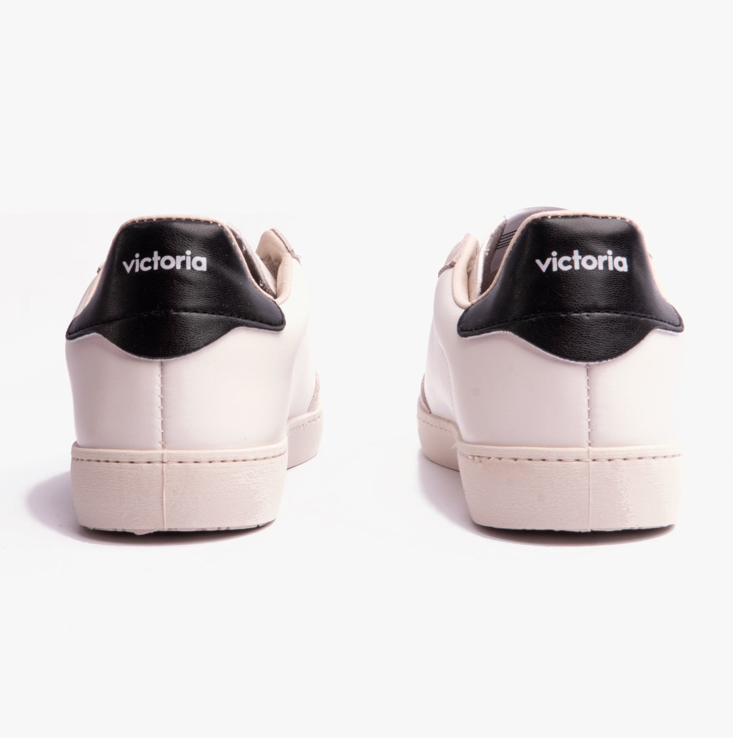 BERLIN FAUX LEATHER & SPLIT Womens Trainers Negro