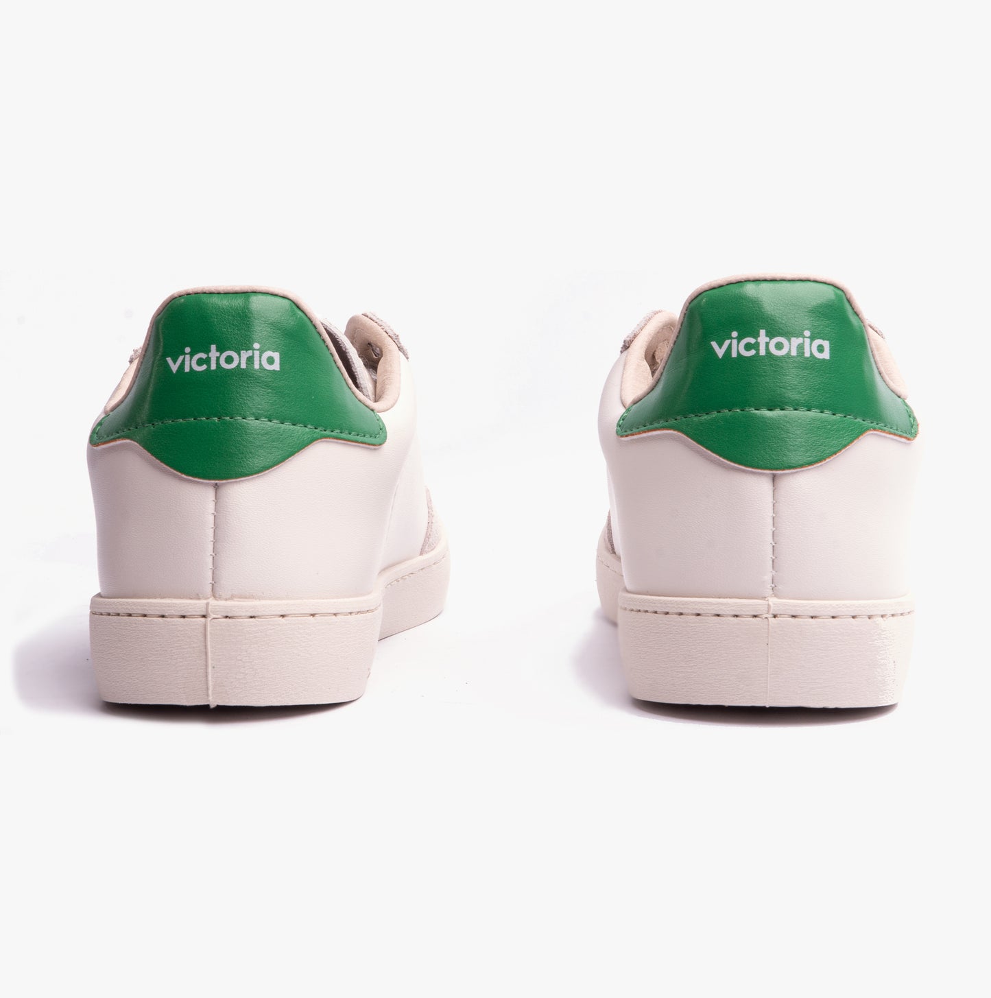 BERLIN FAUX LEATHER & SPLIT Womens Trainers Verde