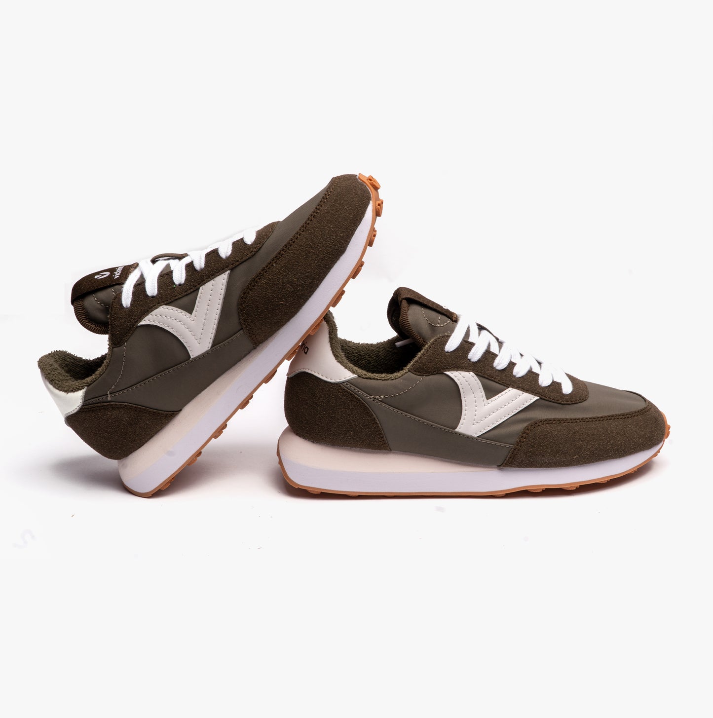 ASTRO MONOCHROME NYLON Womens Trainers Khaki