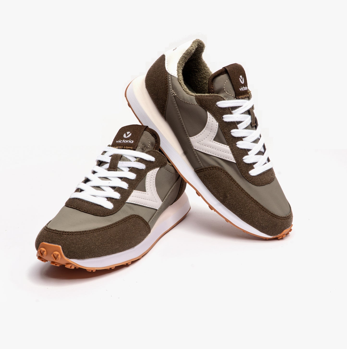 ASTRO MONOCHROME NYLON Womens Trainers Khaki