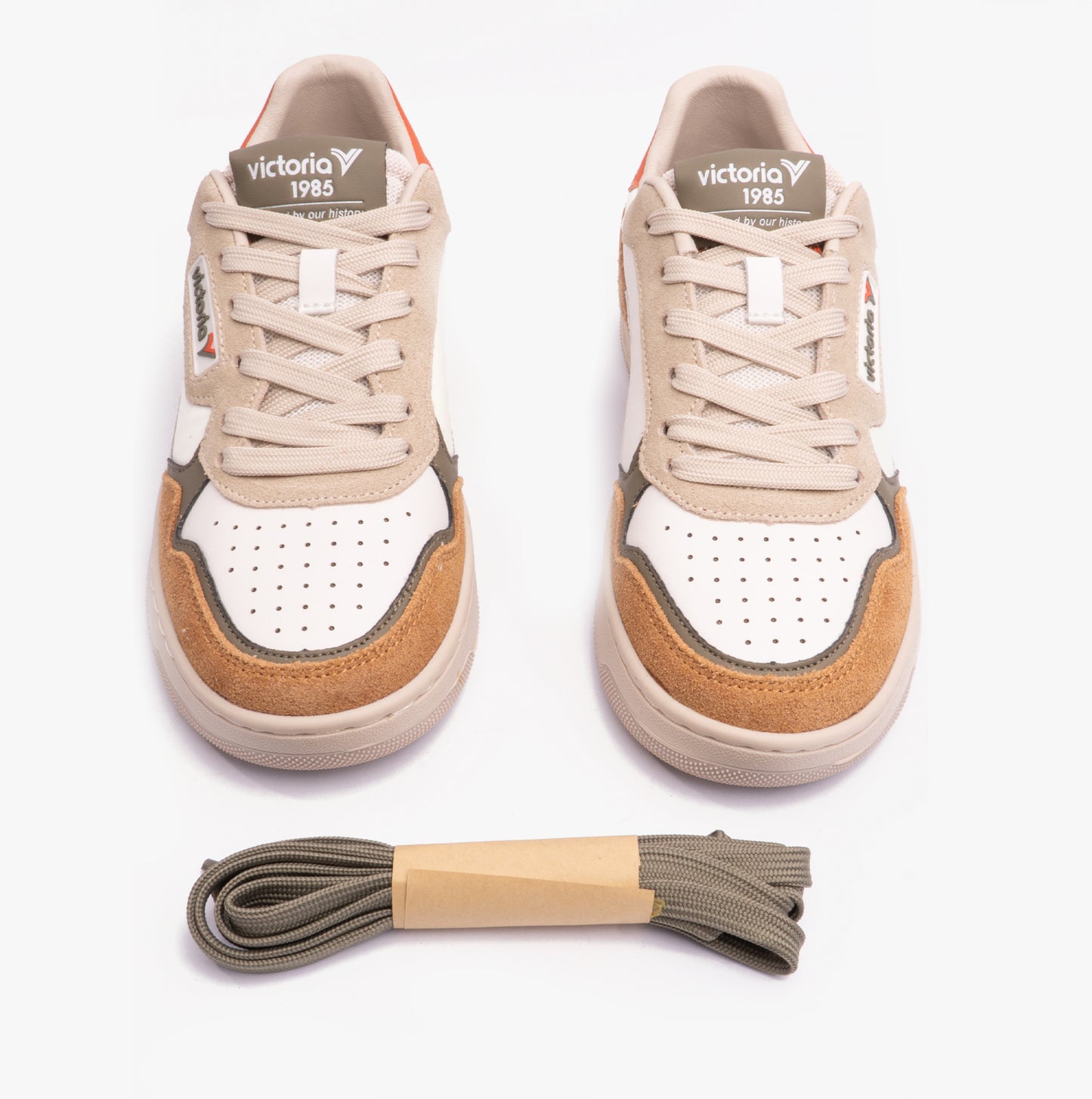 Victoria C80 - CASUAL PATCH COLORS Womens Trainers Taupe