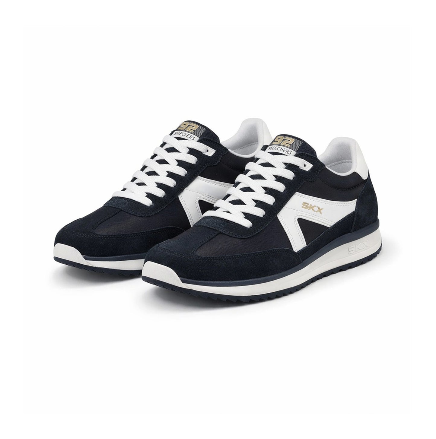 Skechers SKX 92 - SPECTIVE Mens Court Trainers Black/White