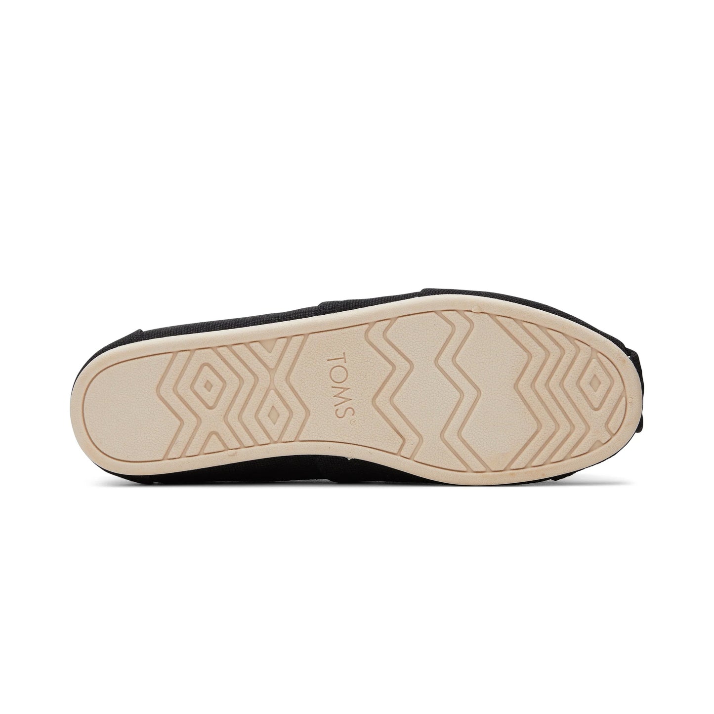 TOMS ALPARGATA CLASSIC Mens Espadrille Shoes Black/White