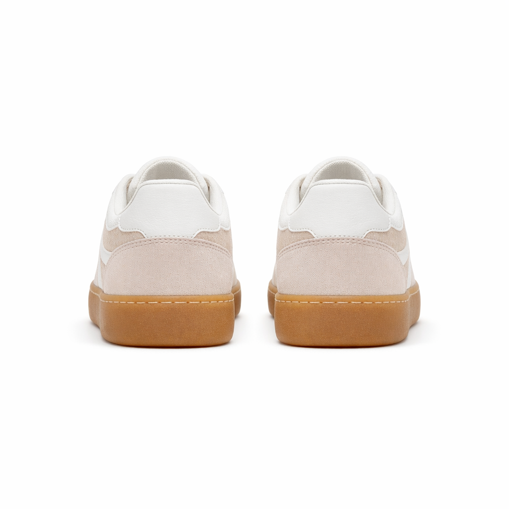 Cipriata REDA Womens Casual Trainers Gold/White