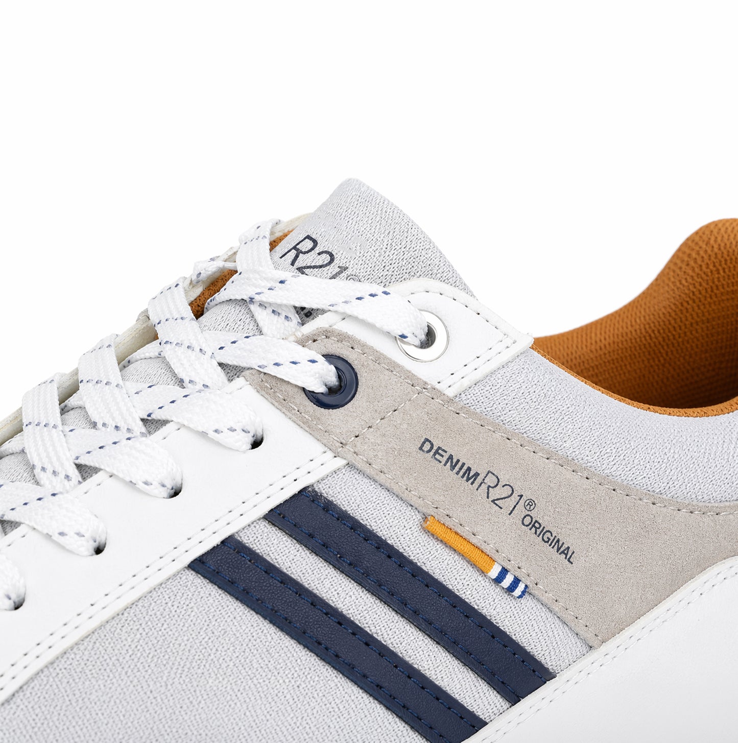 R21 Original M563 Mens Casual Shoes Grey/White