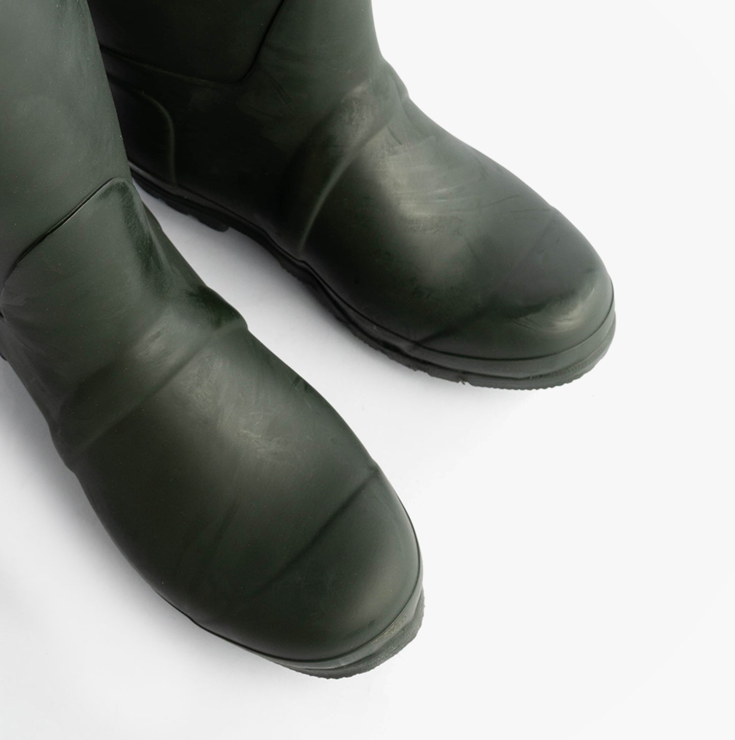 Woodland NEOPRENE Gusset Unisex Buckle Wellington Boots Olive Green