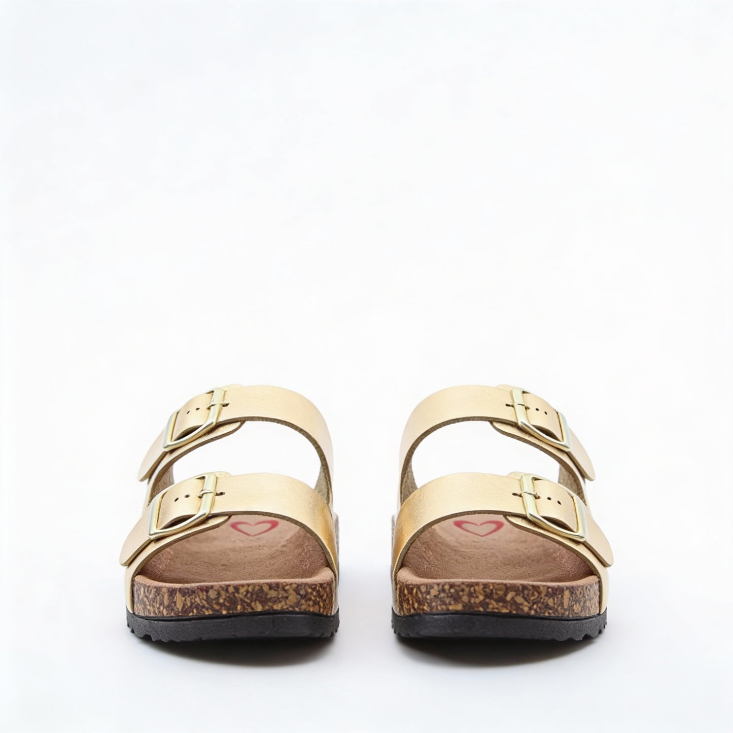 Heavenly Feet HARMONY2 Womens Mules Sandals Gold