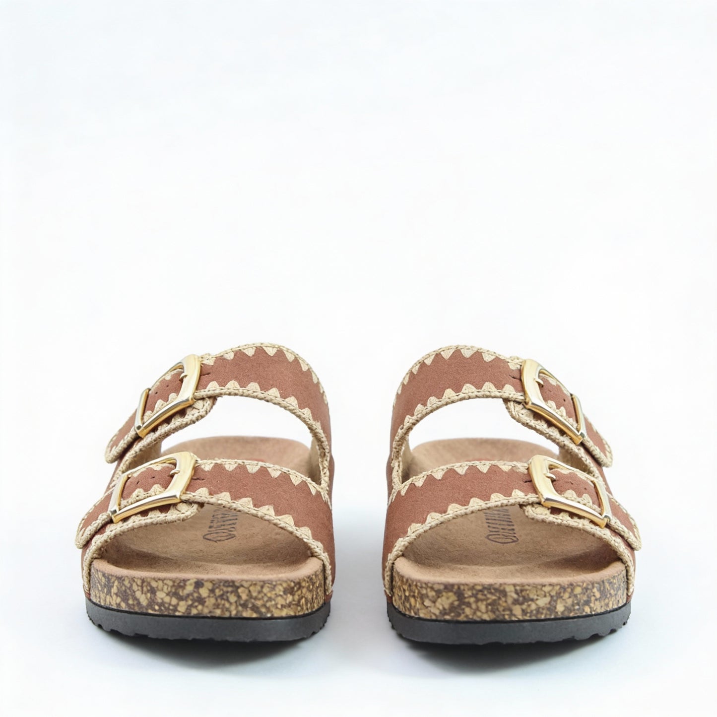 Heavenly Feet SANDY Womens Mules Sandals Bark