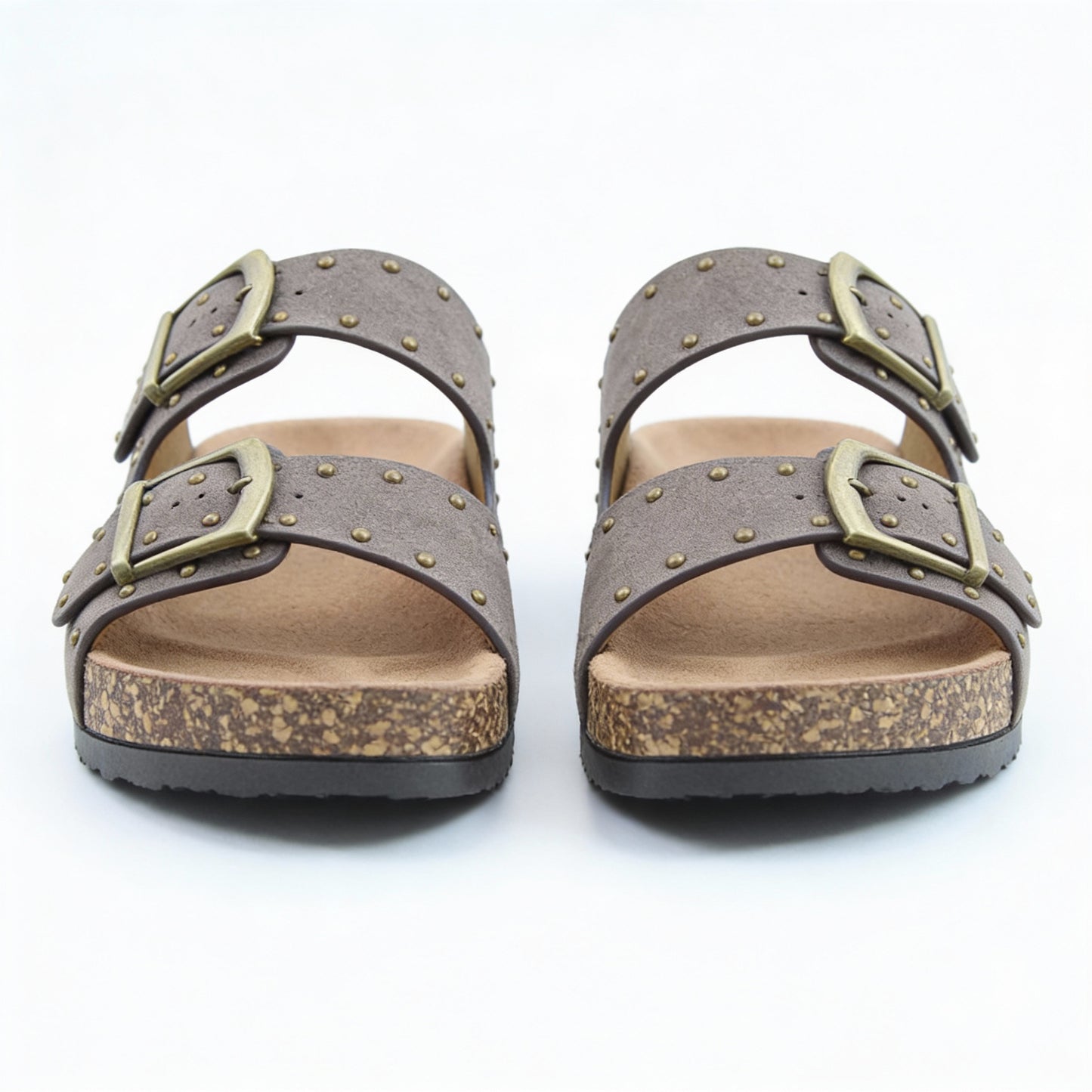 Heavenly Feet POLLY Womens Mules Sandals Bark