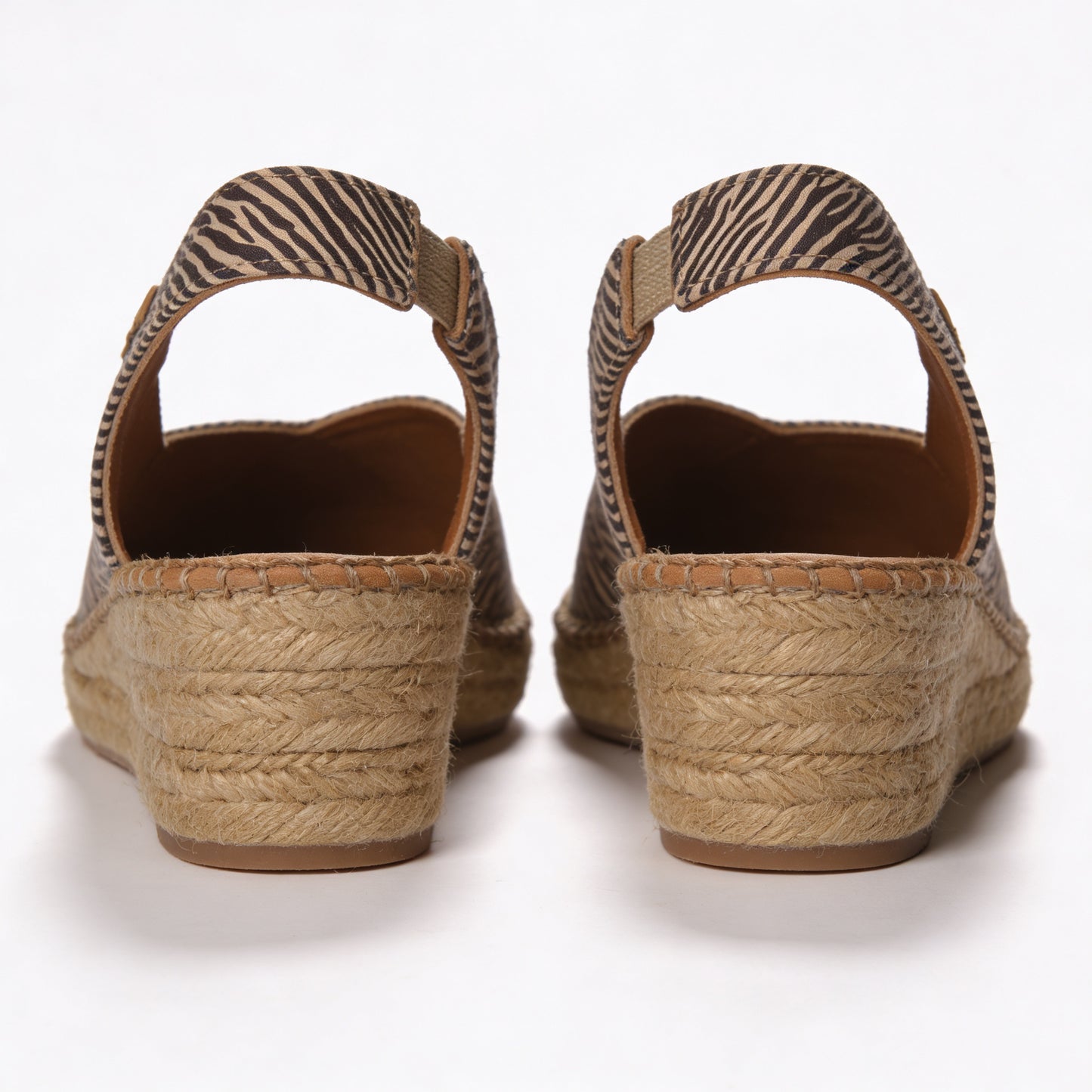 Toni Pons BERNIA-P Womens Wedge Sandals Zebra