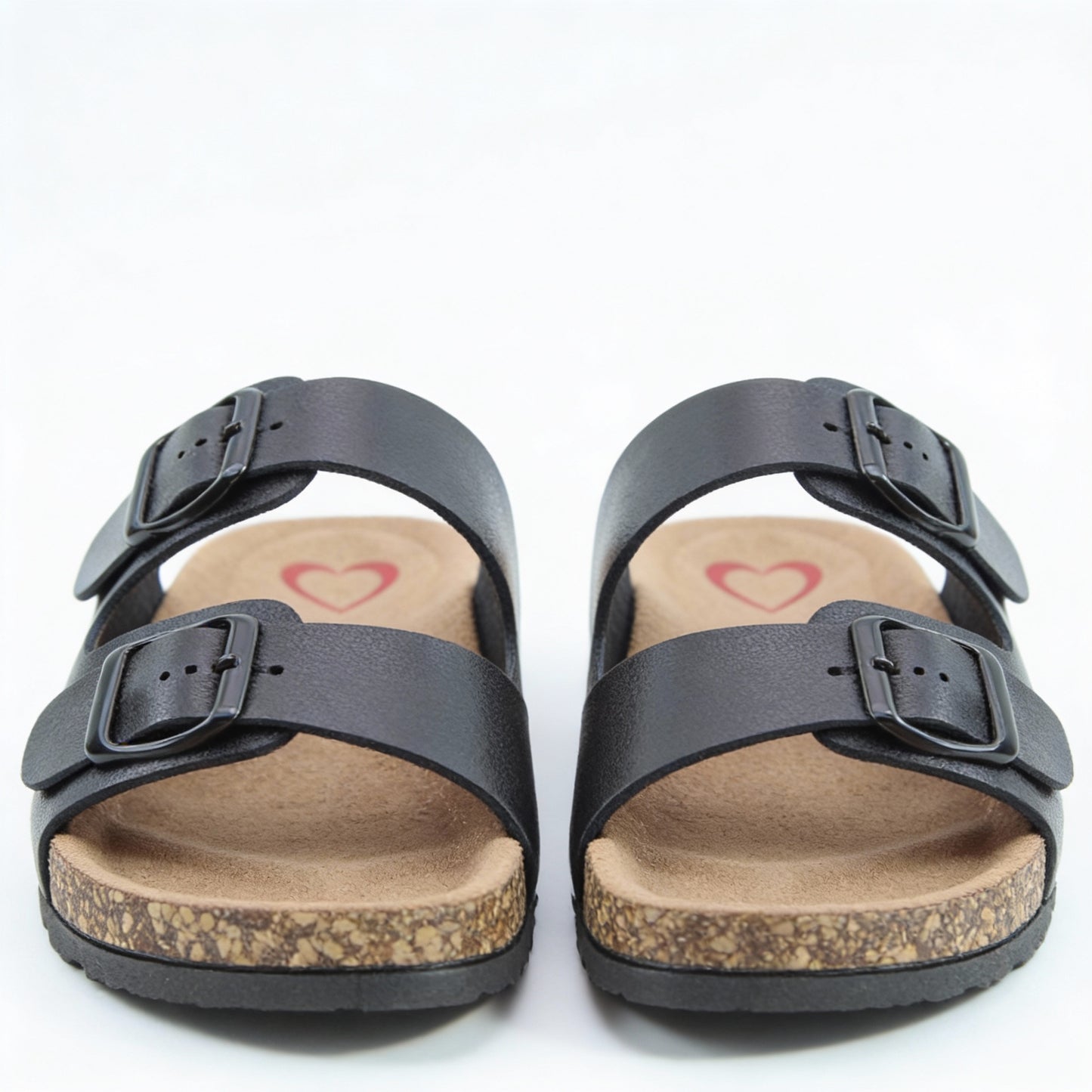 Heavenly Feet HARMONY2 Womens Mules Sandals Black
